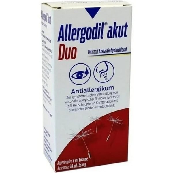 ALLERGODIL Acute duo 4ml AT acute/10ml NS acute, 1 pcs