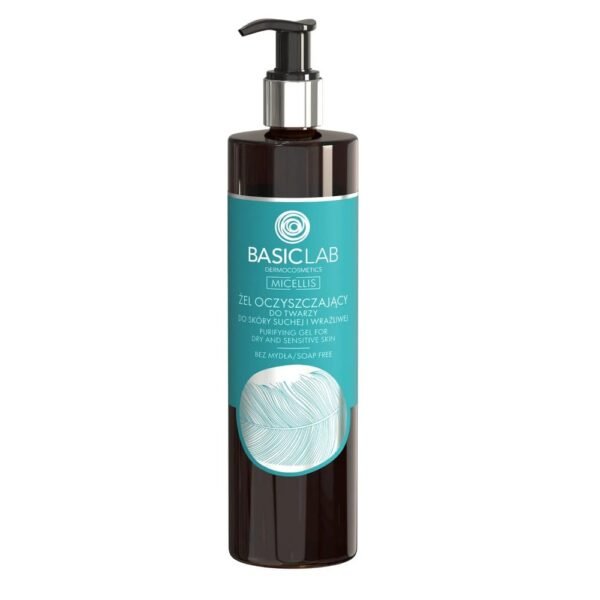 BASICLAB cleansing gel for dry and sensitive skin 300ml