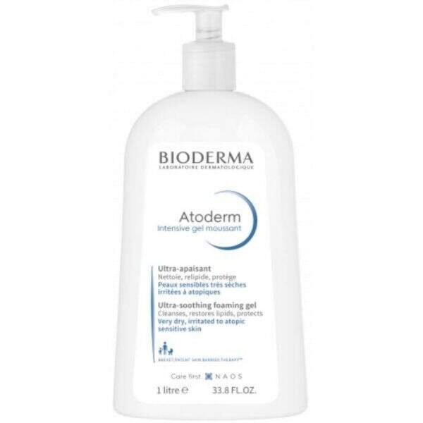 Bioderma Atoderm Intensive Cleansing and moisturizing gel 1000ml