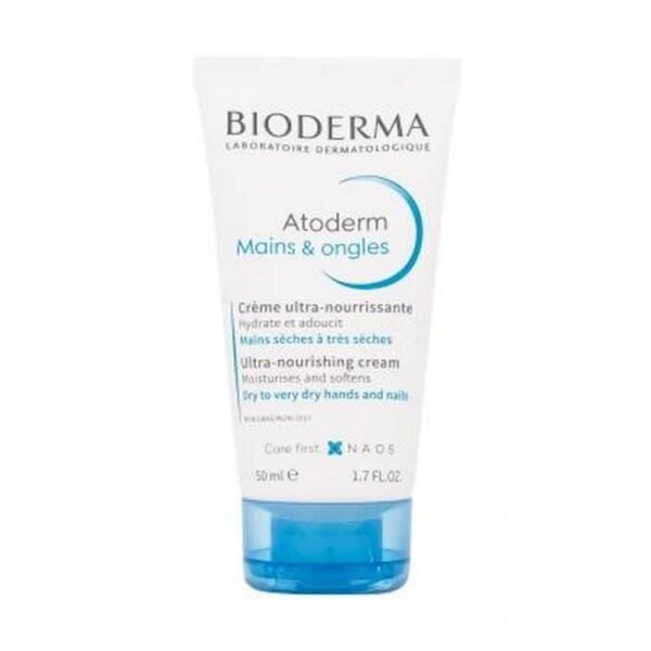 Bioderma Atoderm Intensive Moisturizing Cream Nails Hands (50 ml)