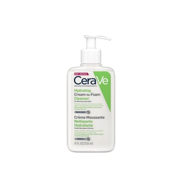 Cerave Moisturizing Cream-Foam Cleansing 236 ml