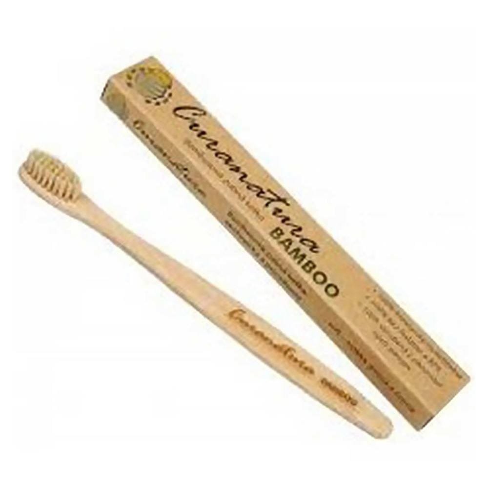 curanatura bamboo toothbrush 1 pc
