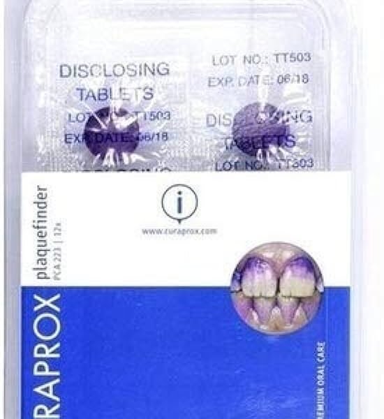 CURAPROX PCA 223 plaque stain tablets, 12 pcs