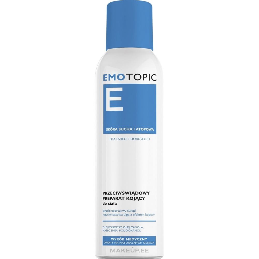 emotopic dermocosmetic anti pruritic soothing preparation 150 ml