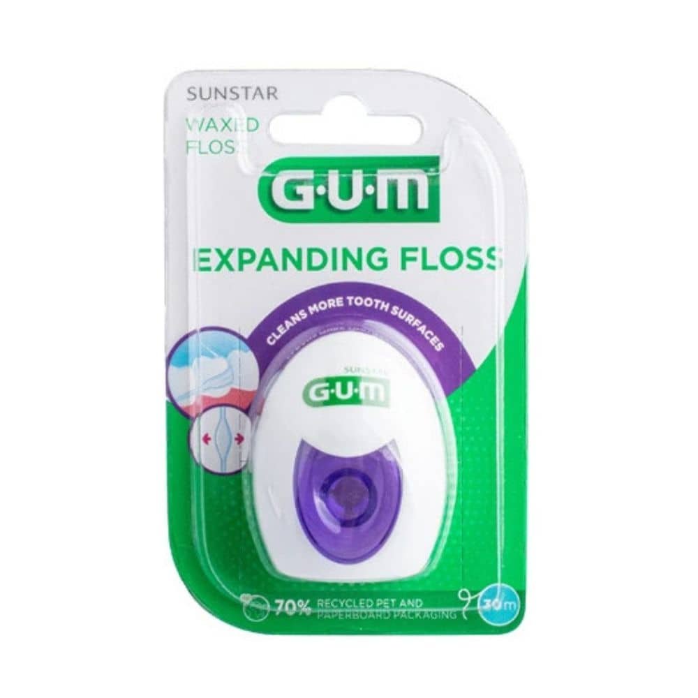 gum expanding flowed fluffy tooth silk 30 m