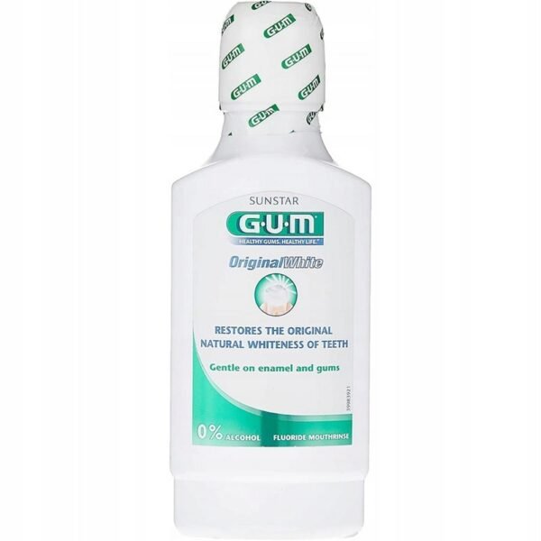 GUM Original White mouthwash or alcohol, 500 ml