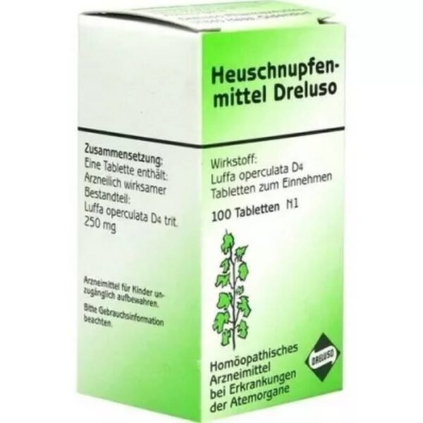 HEUSCHNUPFENMITTEL Dreluso tablets, 100 pcs
