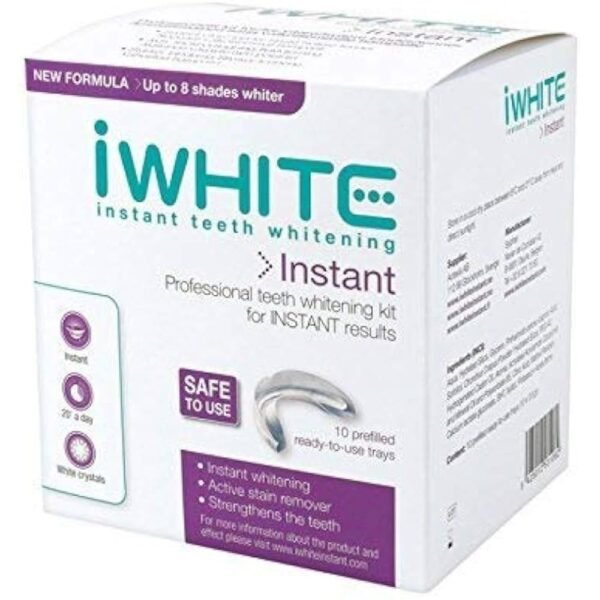IWHITE Instant Teeth Whitening Kit, 10 pcs