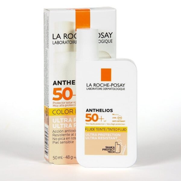 La Roche Anthelios Shaka Fluid Light Coloring Fluid For Face Spf50 50Ml