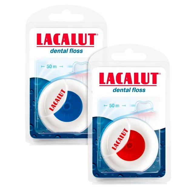 lacalut dental floss 50m