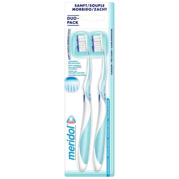 MERIDOL Toothbrush gentle double pack,pcs
