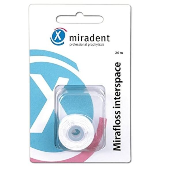 MIRADENT Dental Floss Refill Mirafloss Interspace 20m