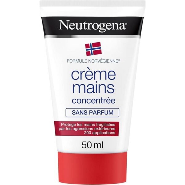 Neutrogena Concentrated Fragrance-Free Hand Cream for Dry Hands, 50 ml,Neutrogena Skoncentrowany Bezzapachowy Do Suchych Dłoni Krem do Rąk, 50 ml