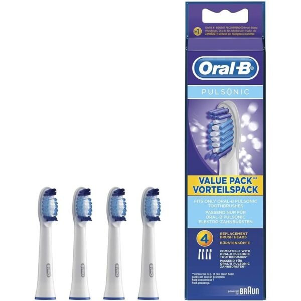 ORAL-B Pulsonic brush heads, 4 pcs