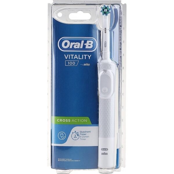 ORAL B Vitality 100 cls white toothbrush, 1 pcs