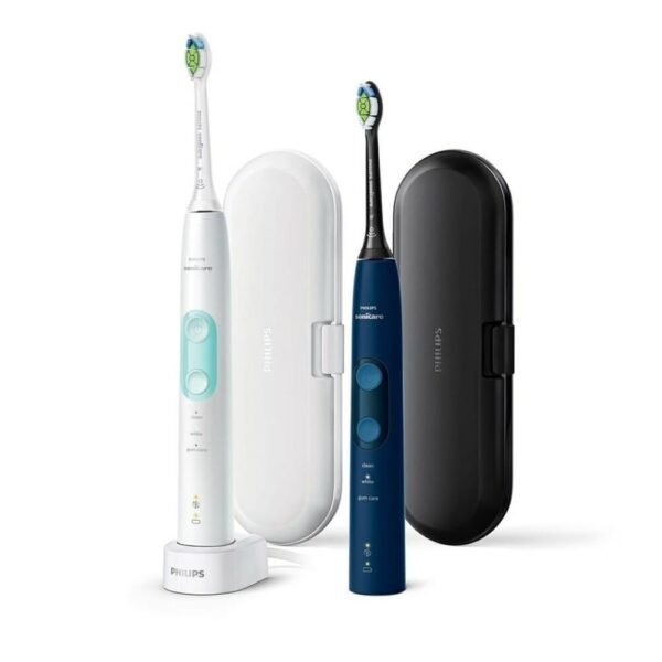 PHILIPS Sonicare ProtectiveClean 5100 HX6851/34 Sonic electric toothbrush 1 x blue and 1 x white