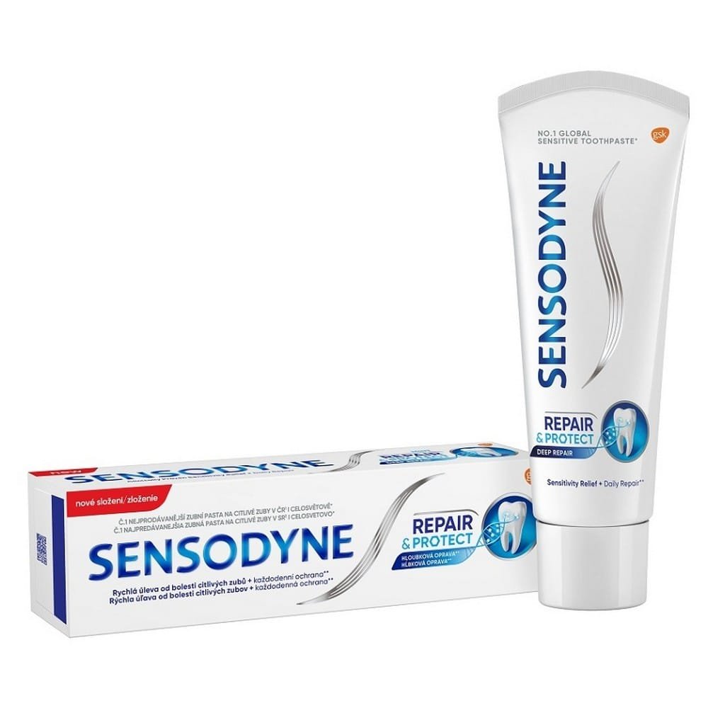sensodyne repair and protect toothpaste with fluoride 75 ml