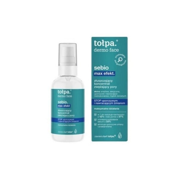 tołpa Dermo face sebio max effect. exfoliating pore-tightening concentrate, 75 ml
