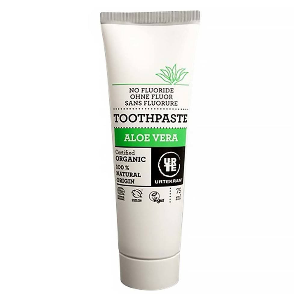 urtekram bio toothpaste aloe vera 75 ml