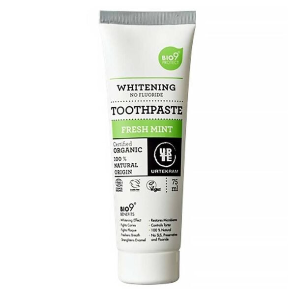 URTEKRAM BIO Toothpaste whitening 75 ml