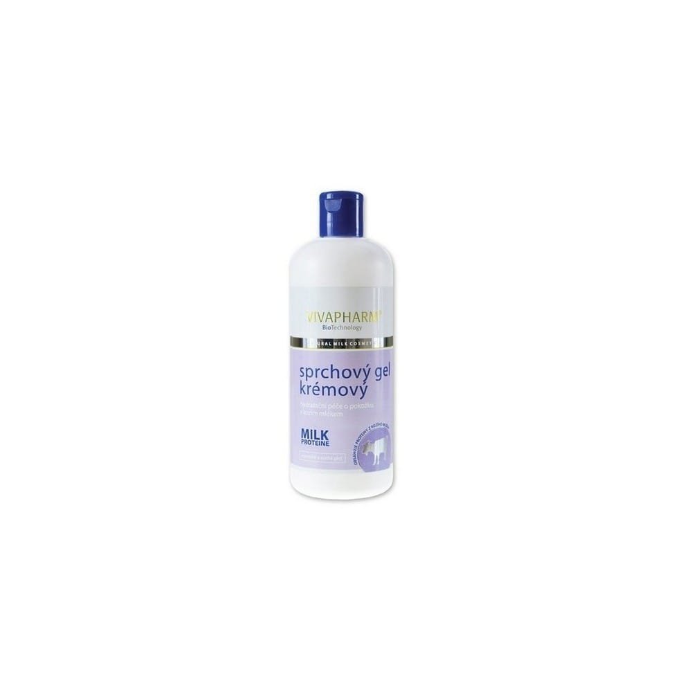 vivapharm goat shower gel cream 400 ml