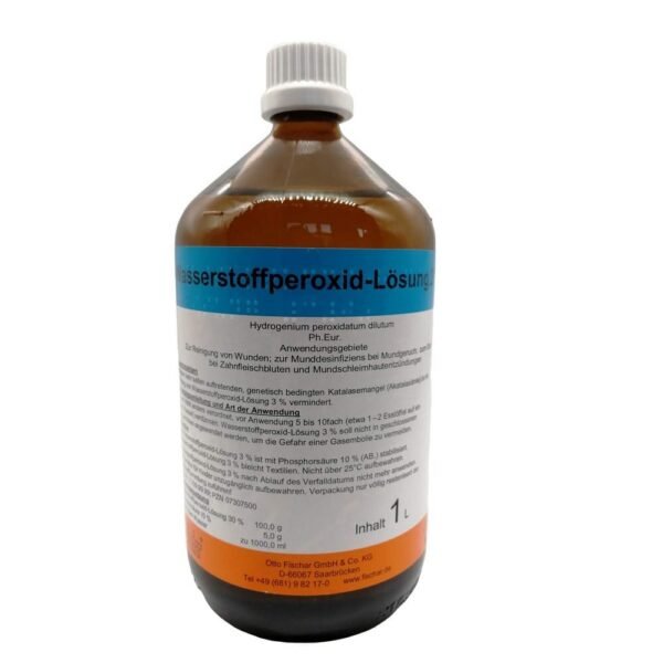 WASSERSTOFFPEROXID Solution 3% Ph.EUR., 1 L