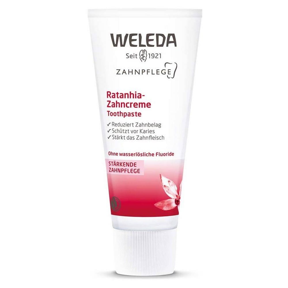 weleda ratanhia toothpaste 75 ml
