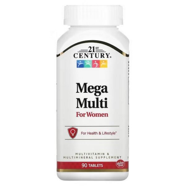 21st Century, Mega Multi, For Women, multivitamins for women, 90 tablets,21st Century, Mega Multi, For Women, Multivitamine für Frauen, 90 Tabletten