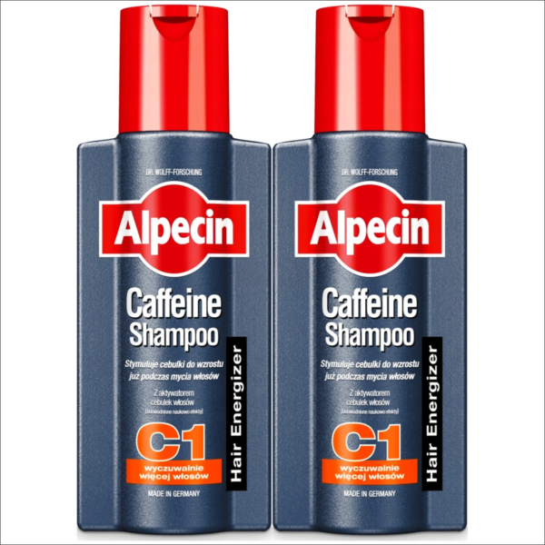Alpecin C1 Caffeine Shampoo, 2 x 250 ml, C1 Koffein-Shampoo, 2 x 250 ml