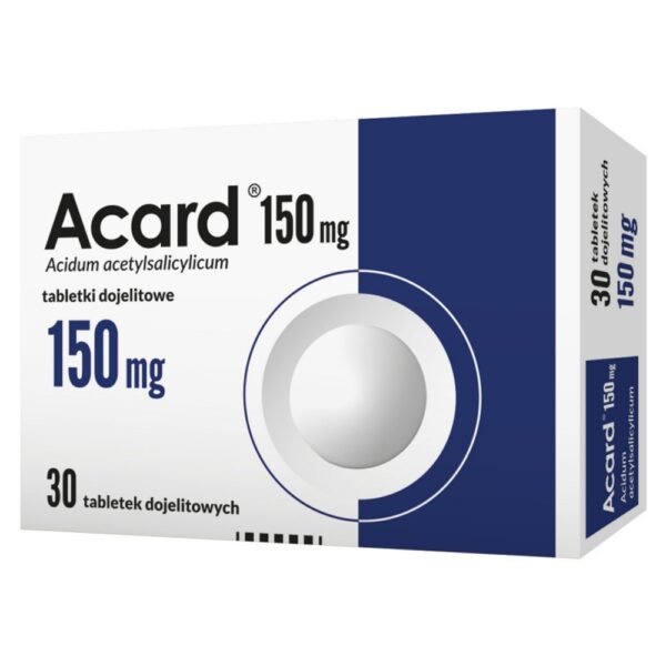 Acard Polfa Warszawa 150 mg 30 tabletek 30 szt. Tabletki