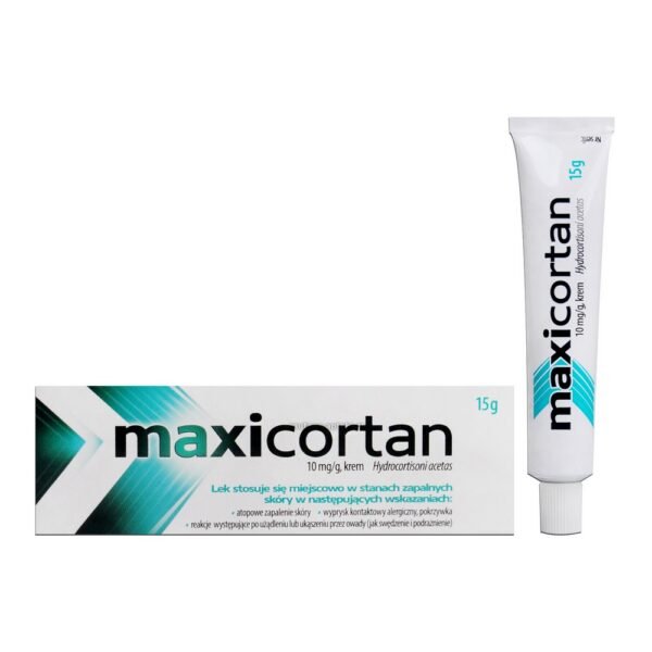 AFLOFARM Farmacja Polska Sp. z o. o.,Aflofarm Maxicortan 10Mg/G Cream 15G,Aflofarm Maxicortan 10Mg/G Krem 15G