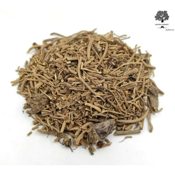 AgoraMarket,Dried Valerian Root Tea 220g (7.8oz) Valeriana Officinalis Natural Sedative,Herbata z suszonego korzenia kozłka lekarskiego 220g (7,8 uncji) Valeriana Officinalis Naturalny środek uspokajający