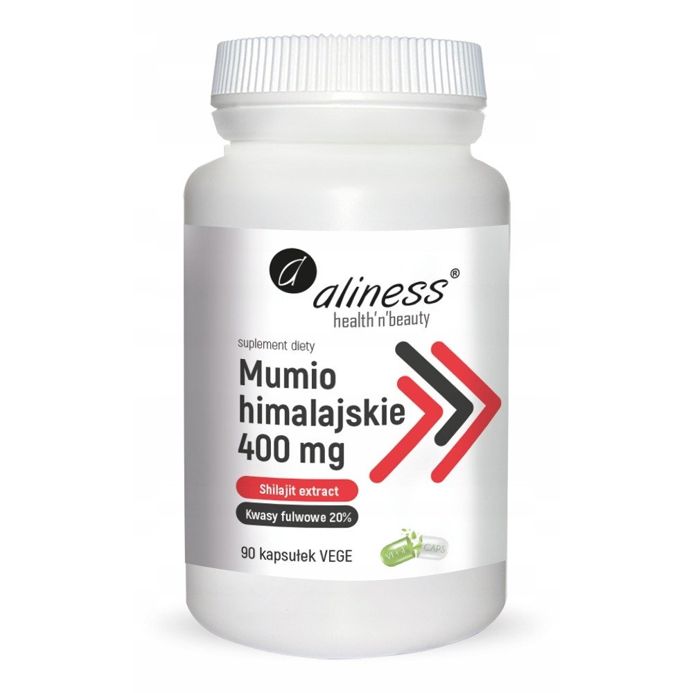 aliness mumio himalayan shilajit extract 90 capsules