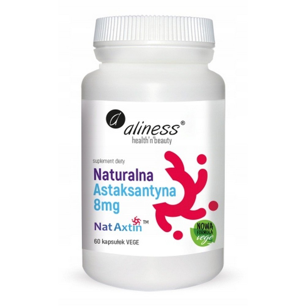 aliness natural astaxanthin 8 mg antioxidant