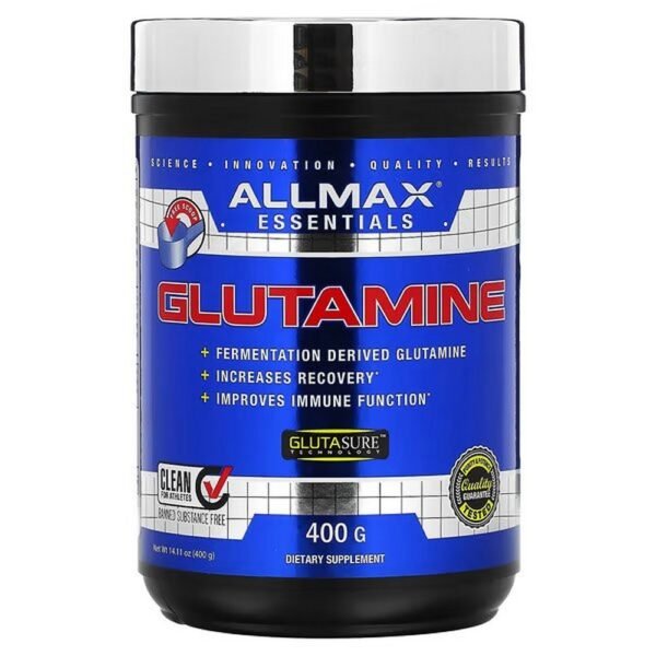 ALLMAX, 100% Pure Micronized Glutamine, 400 g (14.1 oz.),ALLMAX, 100% reines mikronisiertes Glutamin, 400 g (14,1 oz.)