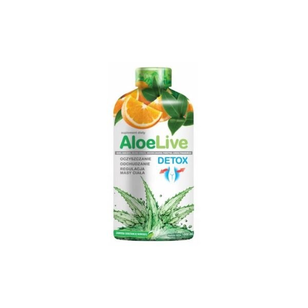 AloeLive Detox, cleansing aloe juice 1000 ml