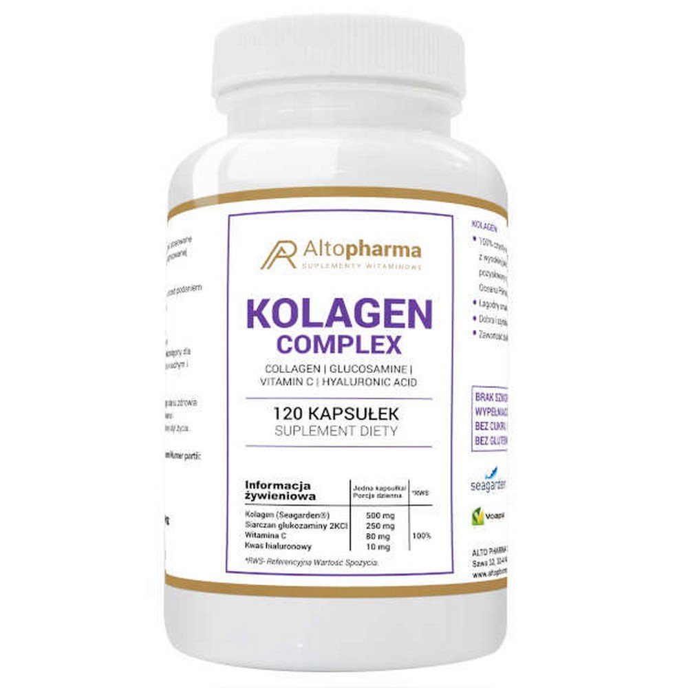 alto pharmamarine fish collagen dietary supplement 120 pcs