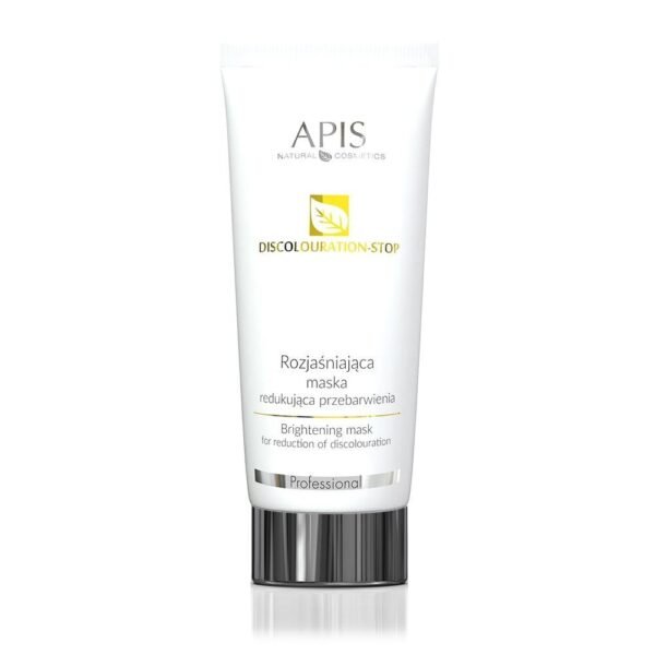 Apis,Apis Natural Cosmetics Discolouration-Stop Brightening Mask 200 ml,Apis Natural Cosmetics Przebarwienia-Stop Rozświetlająca maska 200 ml