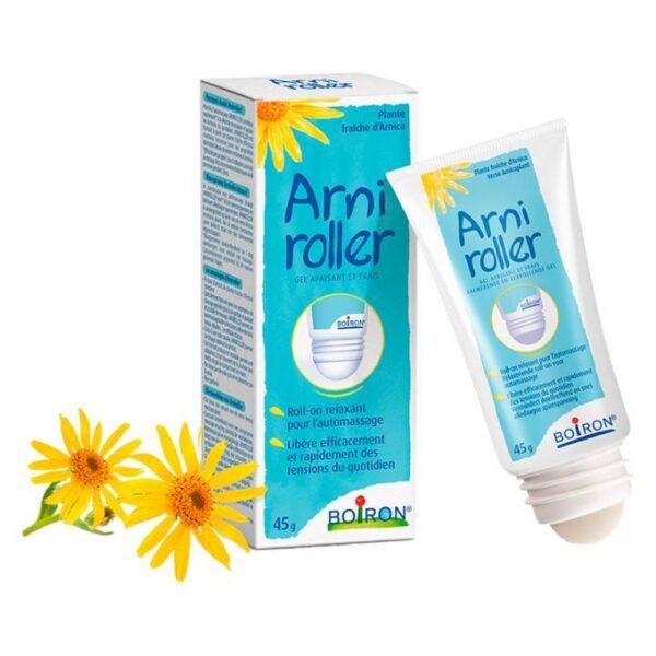 Arniroller Fresh Soothing Muscle Pain Gel Boiron 45 g,Arniroller Gel Frais Apaisant Douleurs Musculaires Boiron 45 g