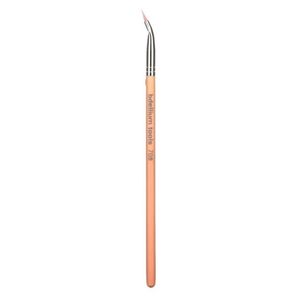 Bdellium Tools, Pink Bambu, 708 Bent Eyeliner, 1 Brush,Bdellium Tools, Pink Bambu, 708 gebogener Eyeliner, 1 Pinsel
