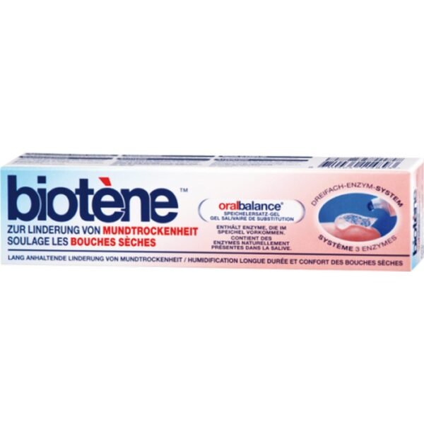 GlaxoSmithKline, GSK,BIOTENE ORALBALANCE SALIVA REPLACEMENT GEL 50G,BIOTENE ORALBALANCE ŻEL ZASTĘPUJĄCY ŚLINĘ 50G