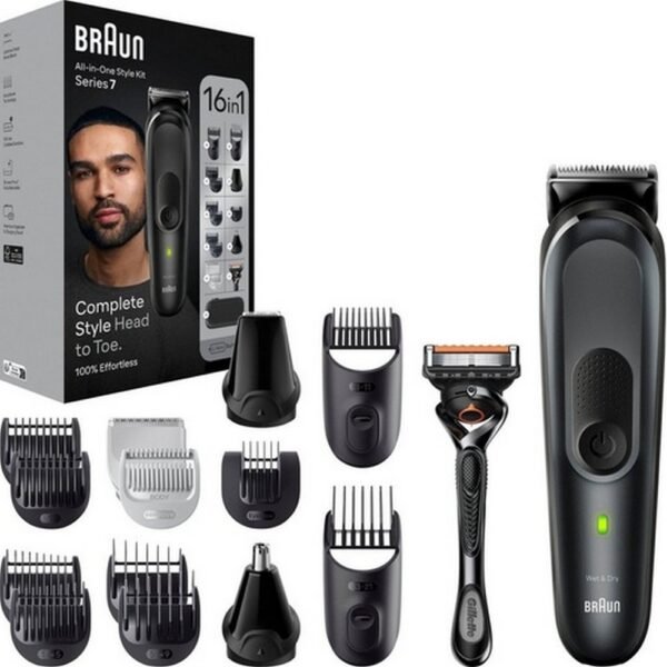 Braun All-In-One Styling Set MGK7470 black Lithium-Ion (Li-Ion);Braun All-In-One-Styling-Set MGK7470 schwarz