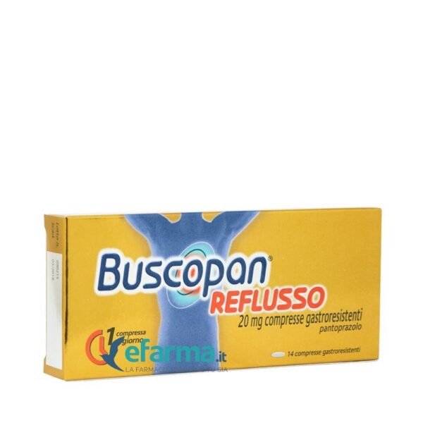 Buscopan Reflux 14 Tablets 20mg,Buscopan Reflusso 14 Compresse 20mg,BOEHRINGER INGELHEIM IT.SPA