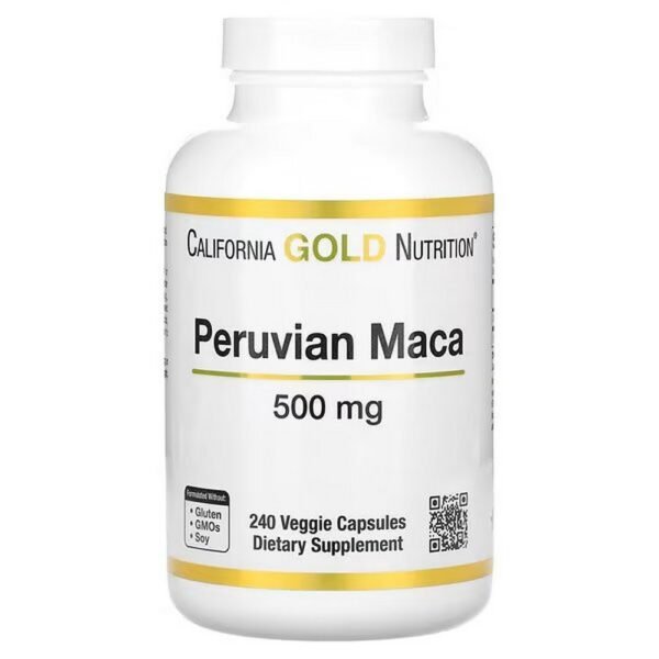 California Gold Nutrition, Peruvian Maca, Peruvian Maca, 500 mg, 240 Vegetable Capsules,California Gold Nutrition, Peruvian Maca, peruanisches Maca, 500 mg, 240 pflanzliche Kapseln