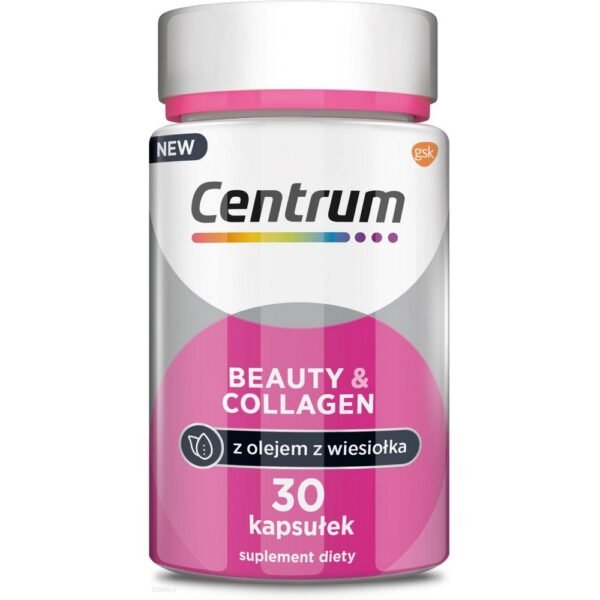 GlaxoSmithKline, GSK,Centrum Beauty & Collagen 30 caps.,Centrum Beauty & Collagen 30 kaps.