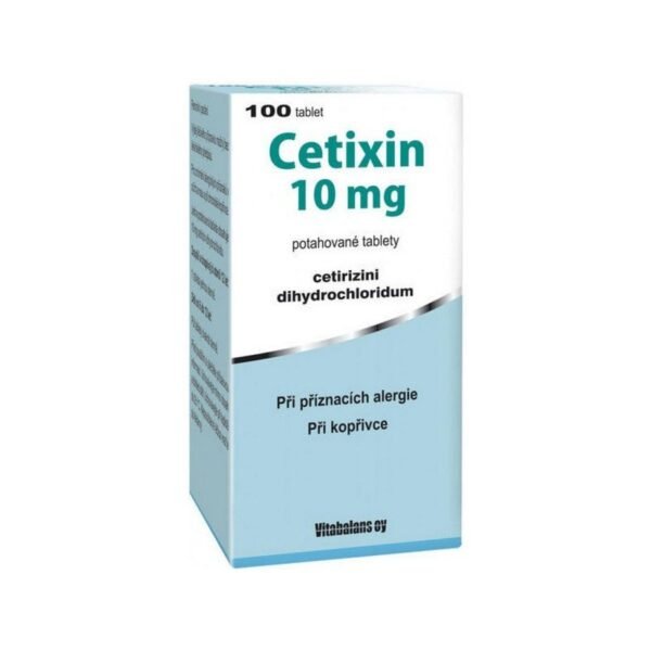 Cetixin 10 mg por.tbl.flm. 100 x 10 mg
