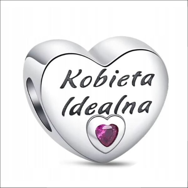 Charms HEART Charms Pendant IDEAL WOMAN Charms CharmsY Silver s925;Dijes Dijes de CORAZÓN Colgante Dijes de MUJER IDEALES Dijes de Plata s925