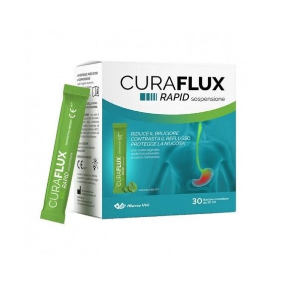 Curaflux Rapid Sospensione - 30 Sachets For Gastroesophageal Reflux