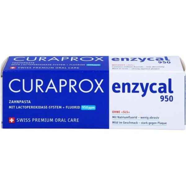 Curaprox Enzycal 950 Toothpaste 75ml, Curaprox Enzycal 950 ppm Fluorid (75ml)