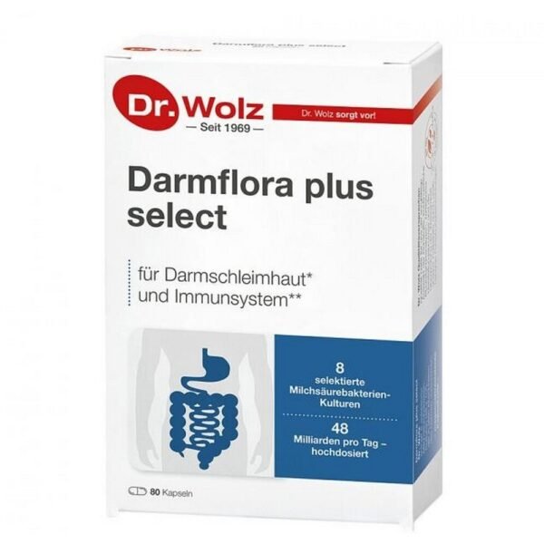 Darmflora plus select capsules (80 pcs),Darmflora plus select Kapseln (80 stk)